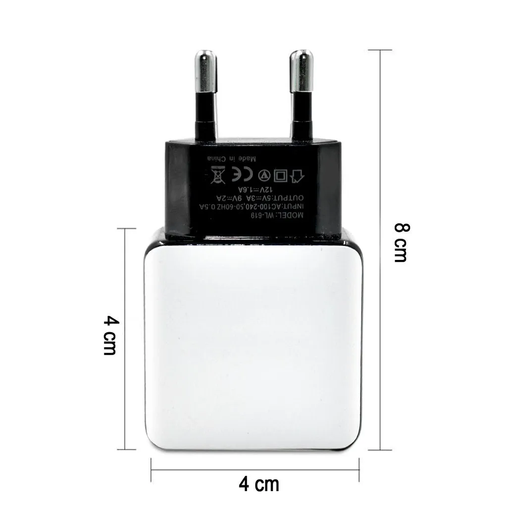 Fast Charging Power Adaptor Without Cable for Devices - H02541