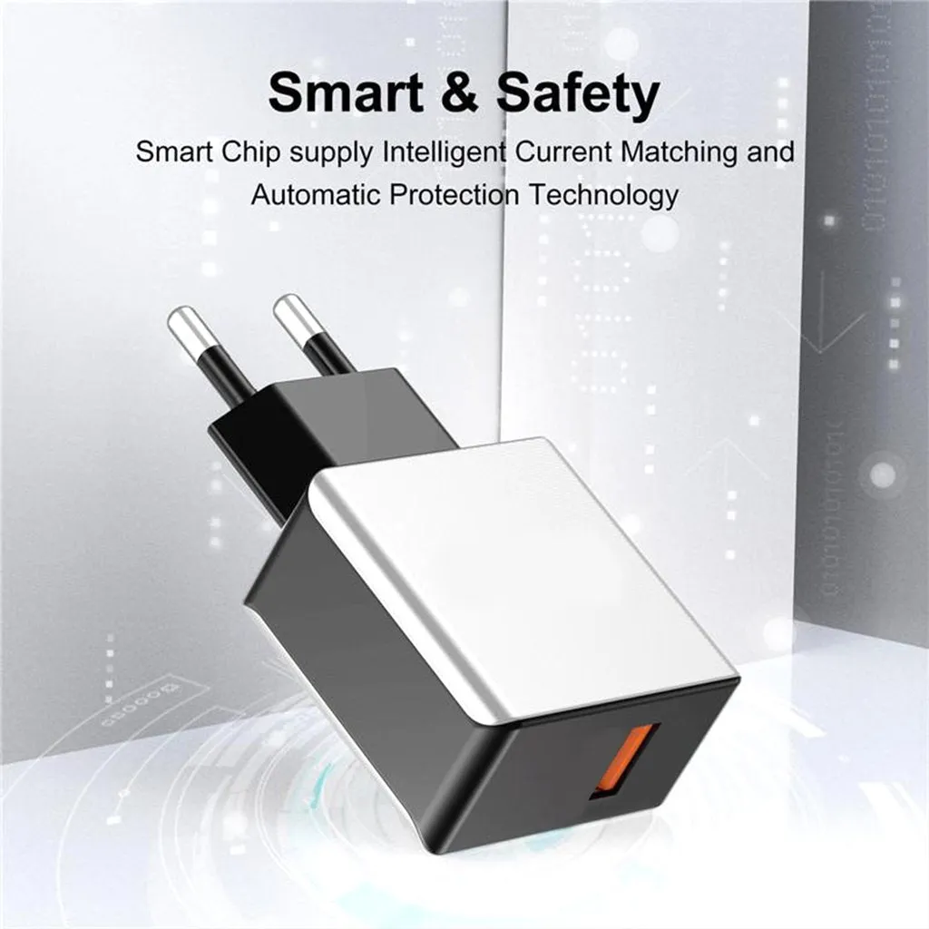 Fast Charging Power Adaptor Without Cable for Devices - H02541