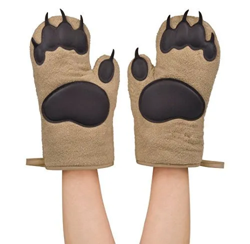 Fred & Friends Bear Hands Oven Mitts, Set of 2