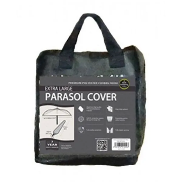 Garland Black Extra Large Parasol Cover - W1452
