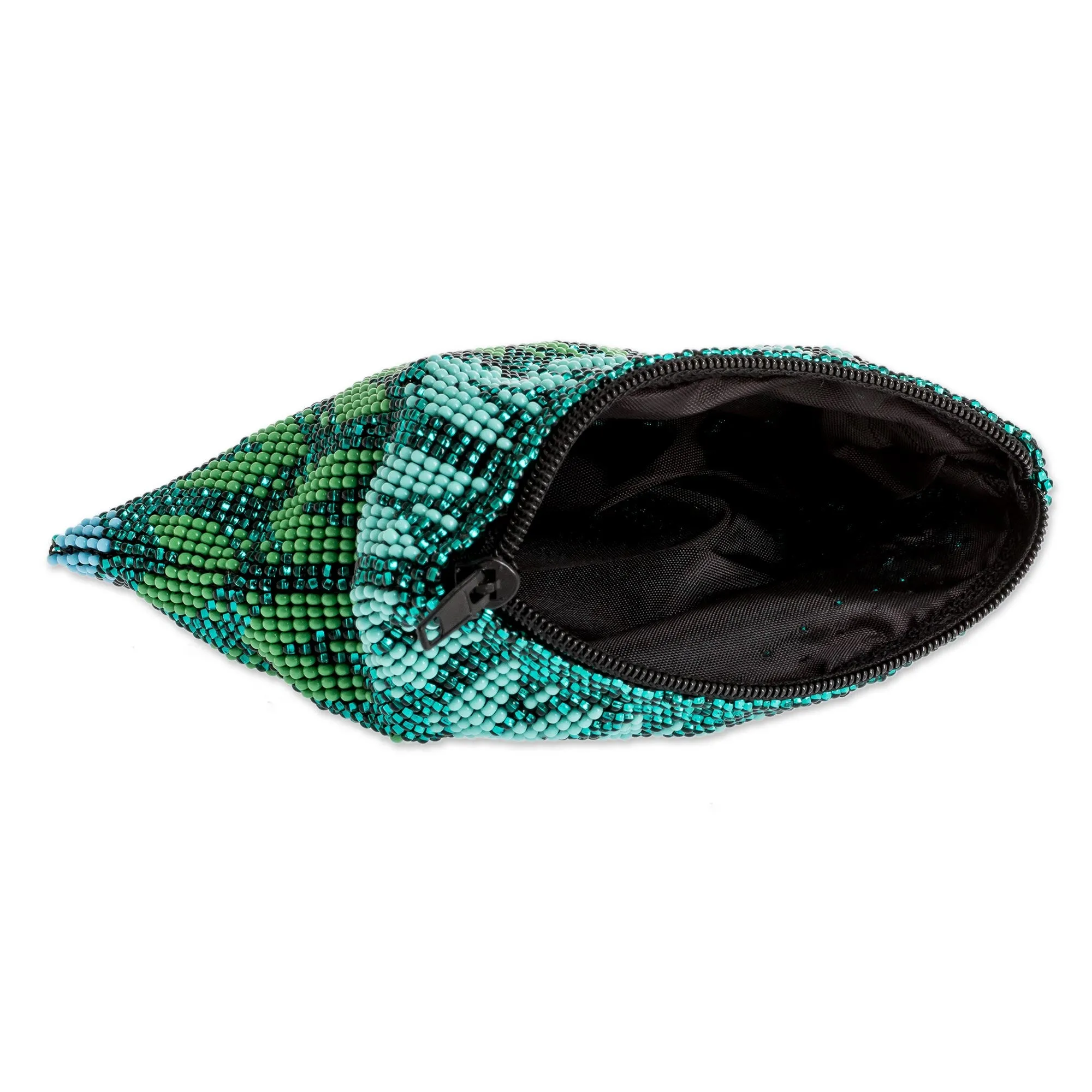 Hand-Beaded Coin Purse from Guatemala - Panabaj Glam | NOVICA
