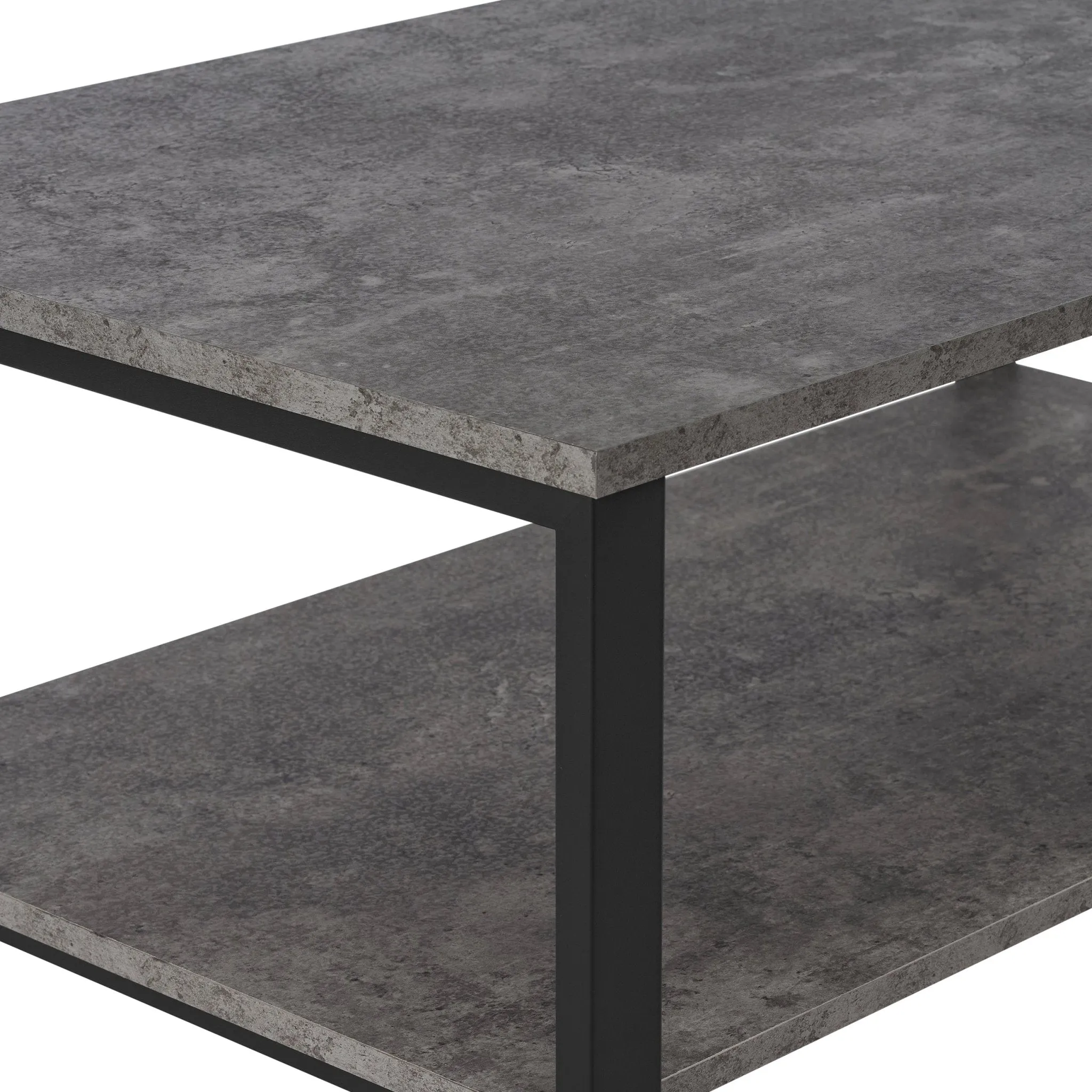 Harper Coffee Table - Concrete Effect