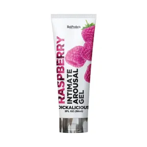 Hott Products - Dickalicious Intimate Flavored Arousal Gel 2oz (Raspberry)