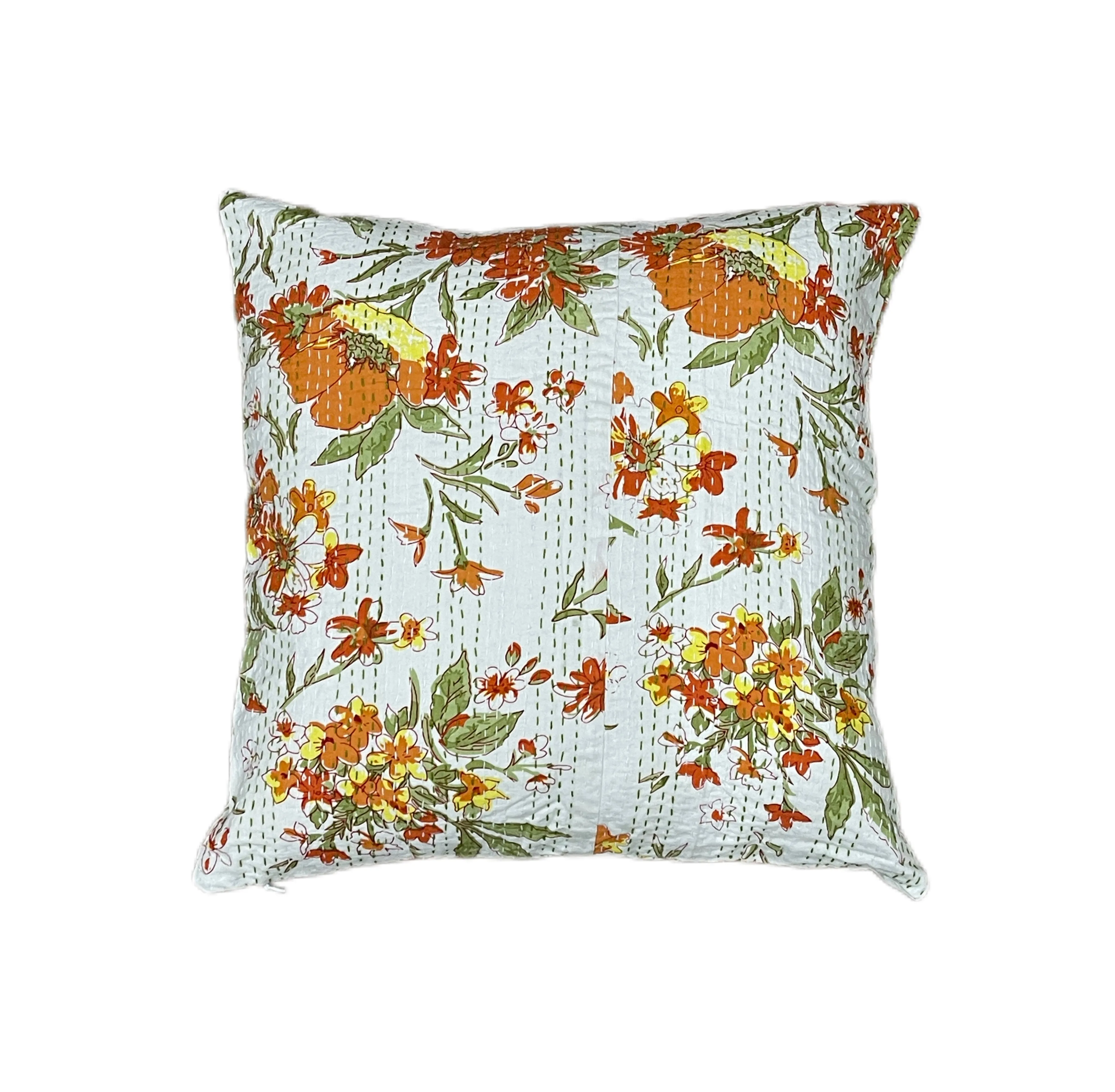 Indian Handmade Kantha Cotton Cushion Covers