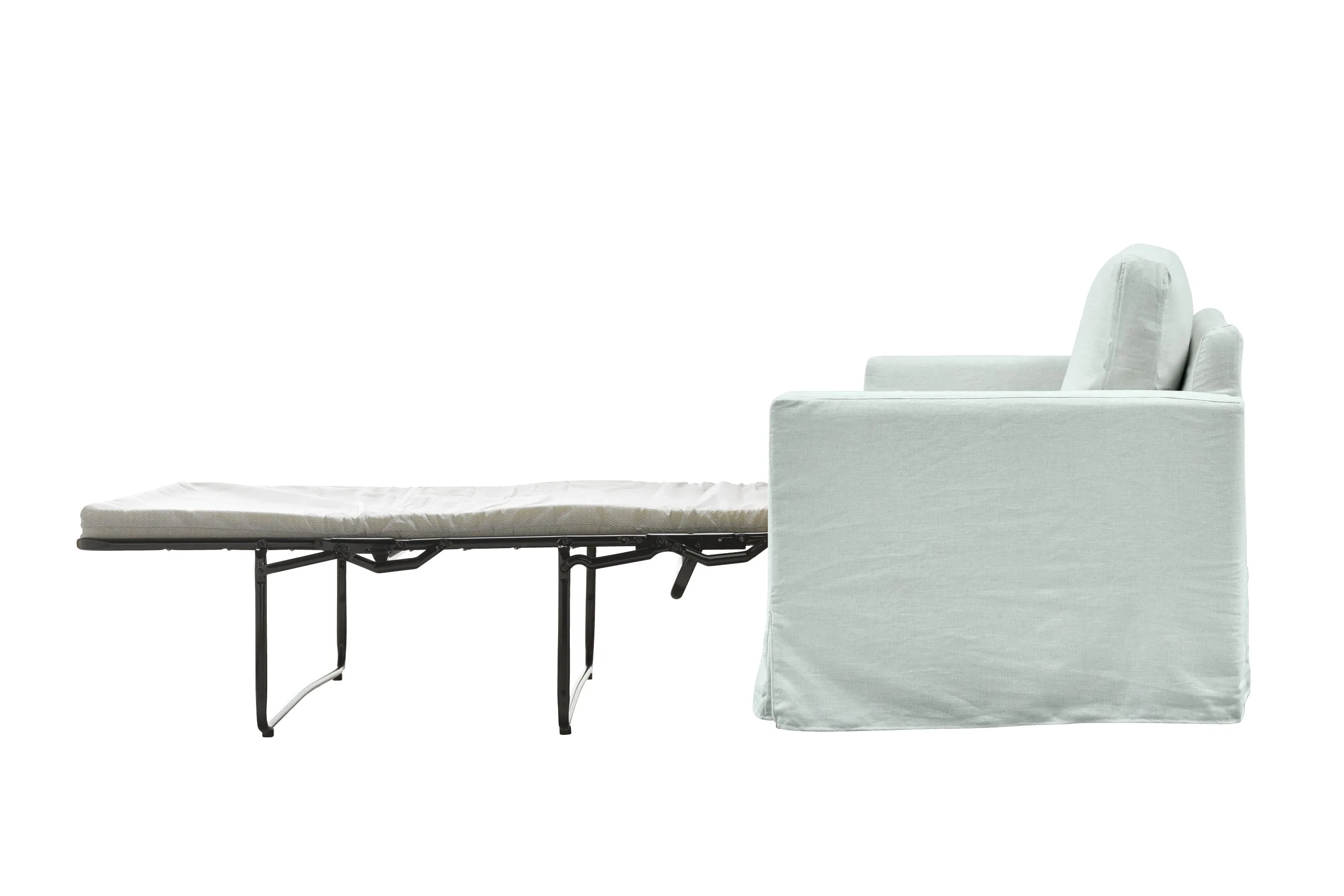 Kate | Sofa Bed Extra Loose Cover | Capri Duck Egg