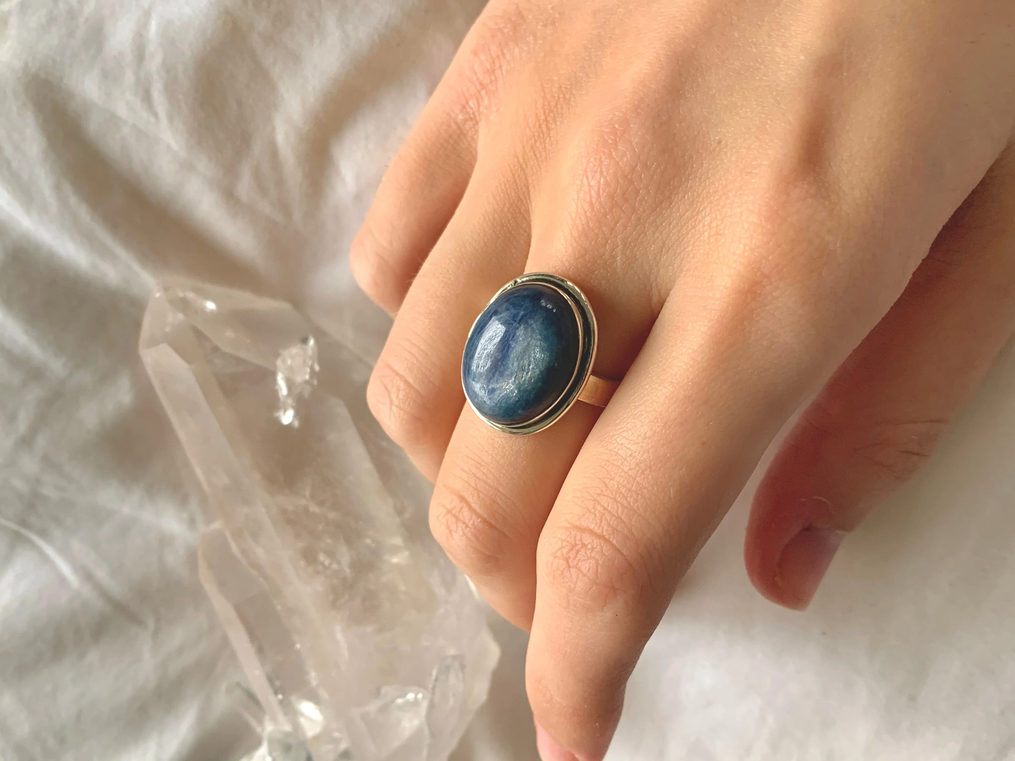 Kyanite Brea Ring - Oval