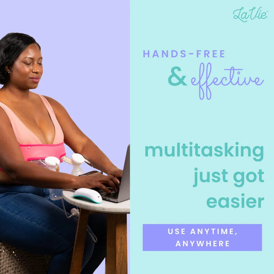 Lavie Warming Lactation Massager - Teal