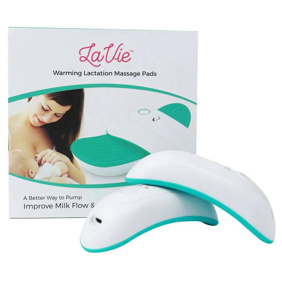 Lavie Warming Lactation Massager - Teal