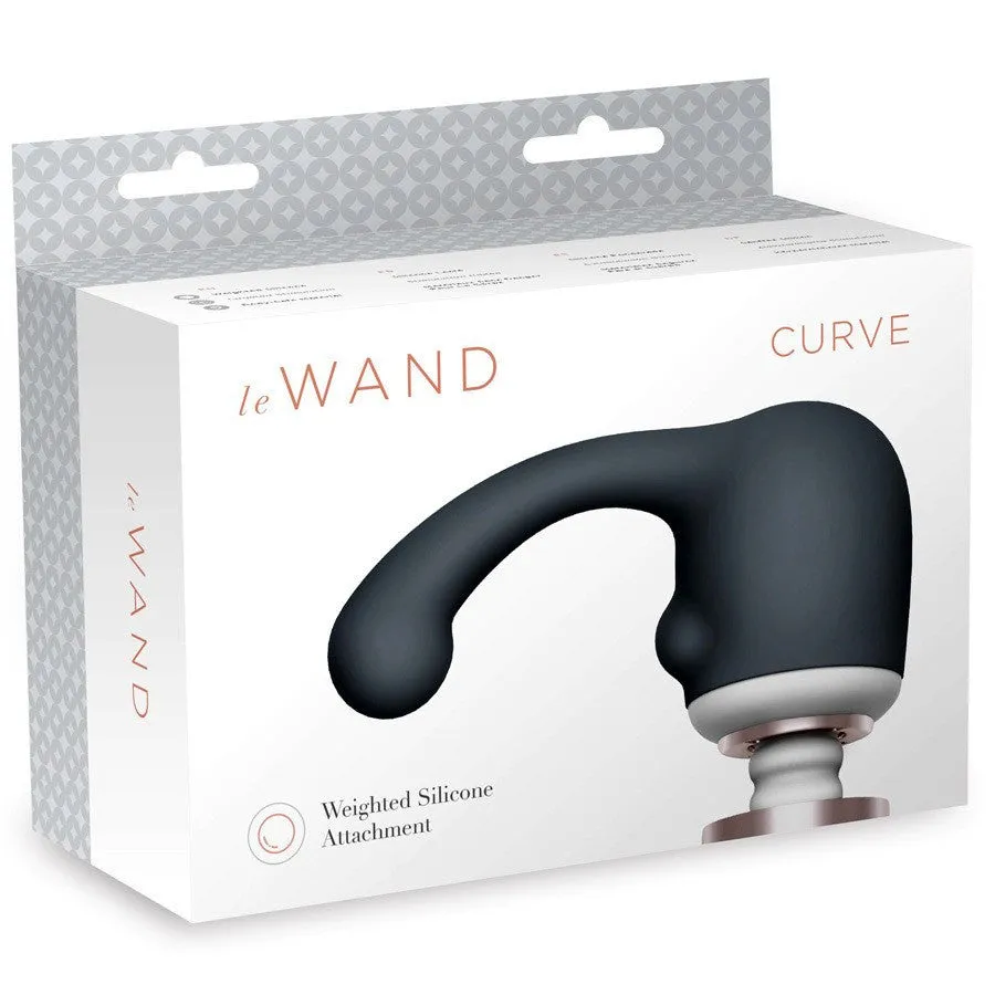 Le Wand Curve Weighted Silicone Wand Attachment