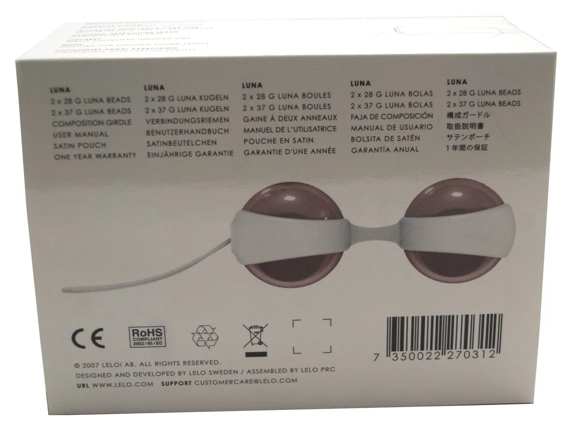 Lelo Luna Weighted Kegel Balls
