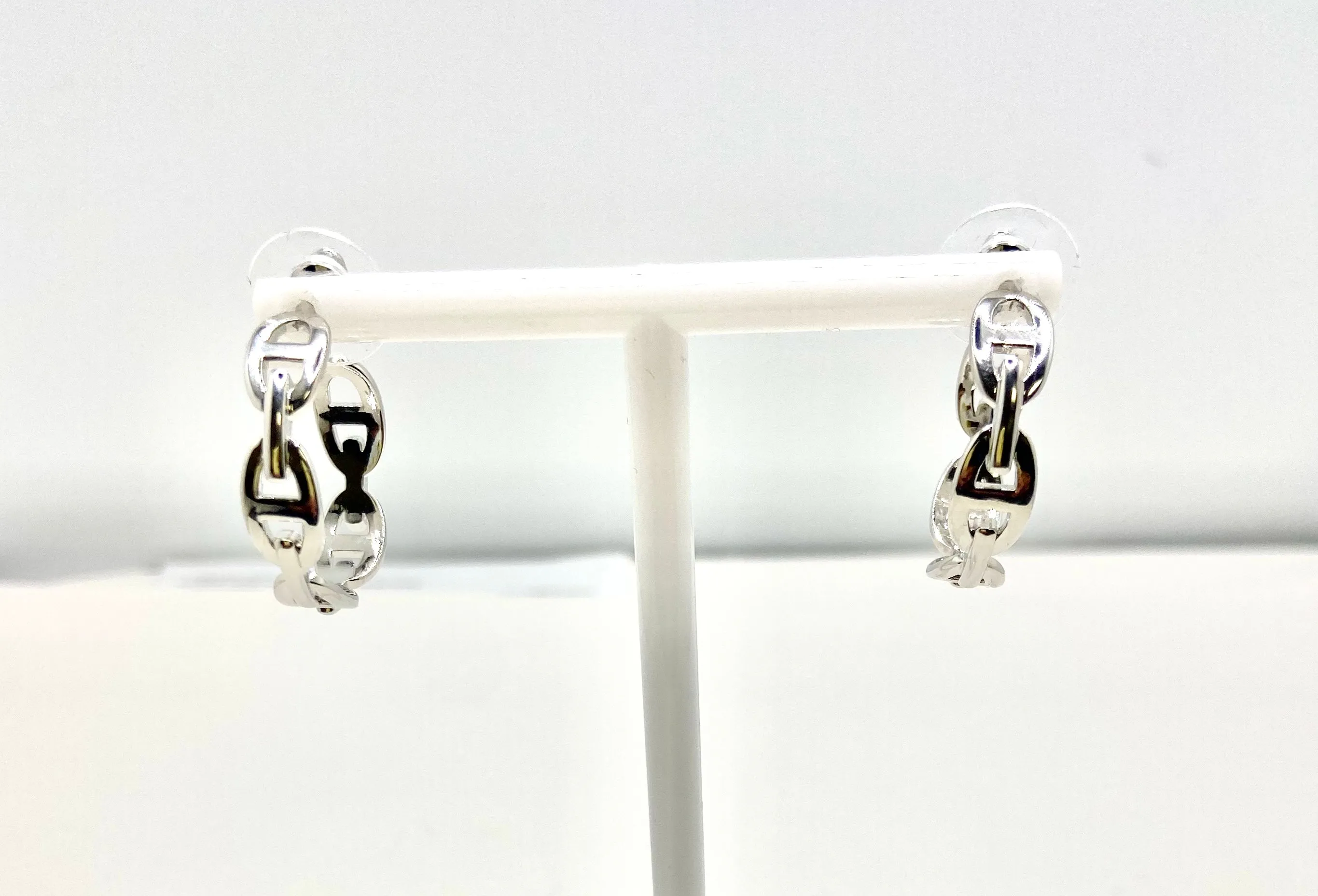 Link Half Hoop Earring