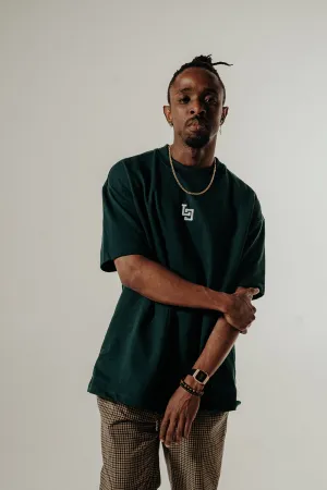 LO Box Tee - Bottle Green
