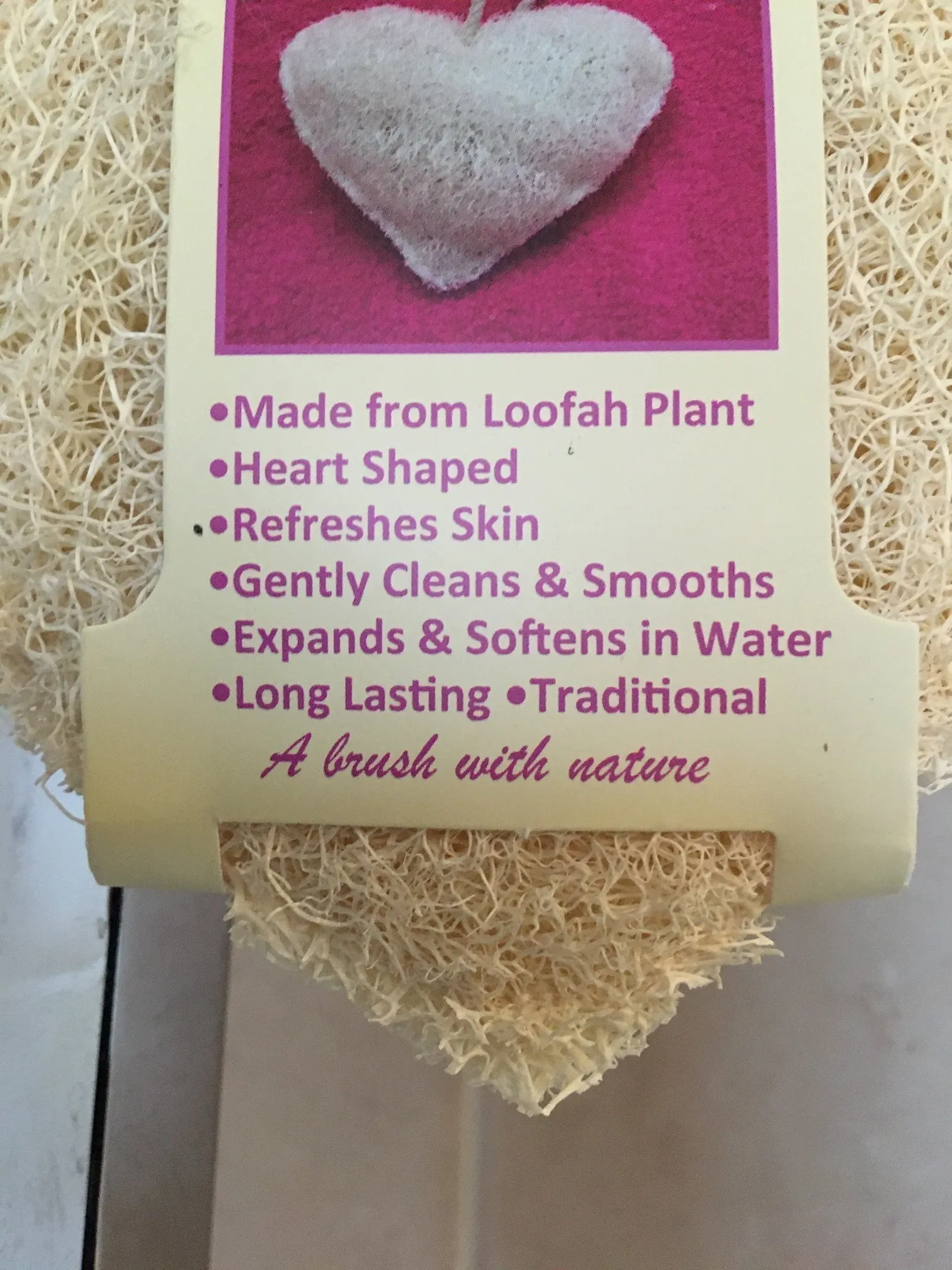 Loofah Sponge | Heart or Square