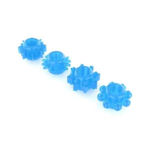 Lovetoy Glow in the Dark Rubber Textured Cock Ring Set