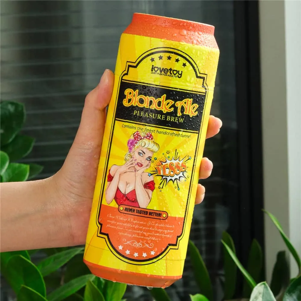 Male Masturbator Pocket Pussy Pleasure Brew -Cream Ale