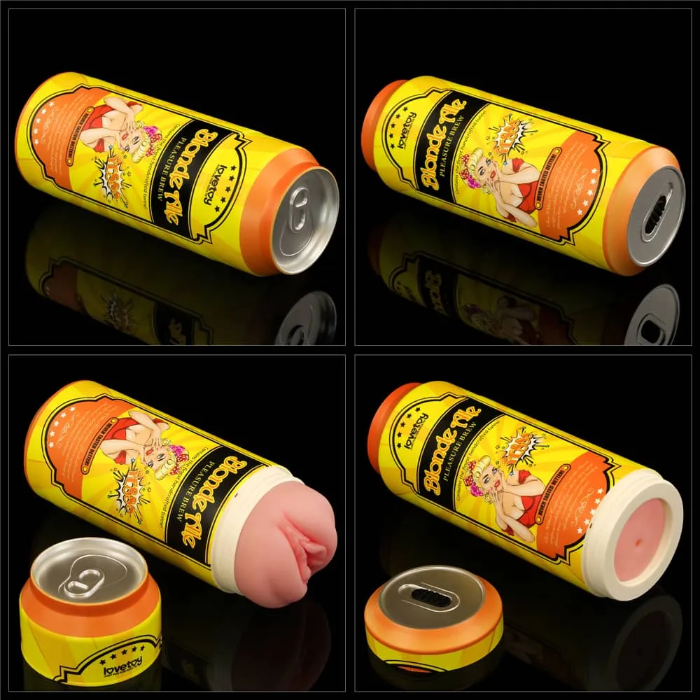 Male Masturbator Pocket Pussy Pleasure Brew -Cream Ale