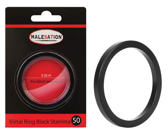 MALESATION METAL BLACK STAMINA