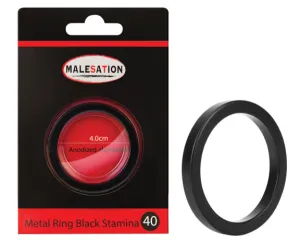 MALESATION METAL BLACK STAMINA