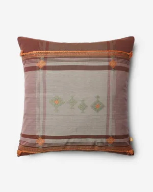 Miriam Extra Weft Cotton Cushion Cover
