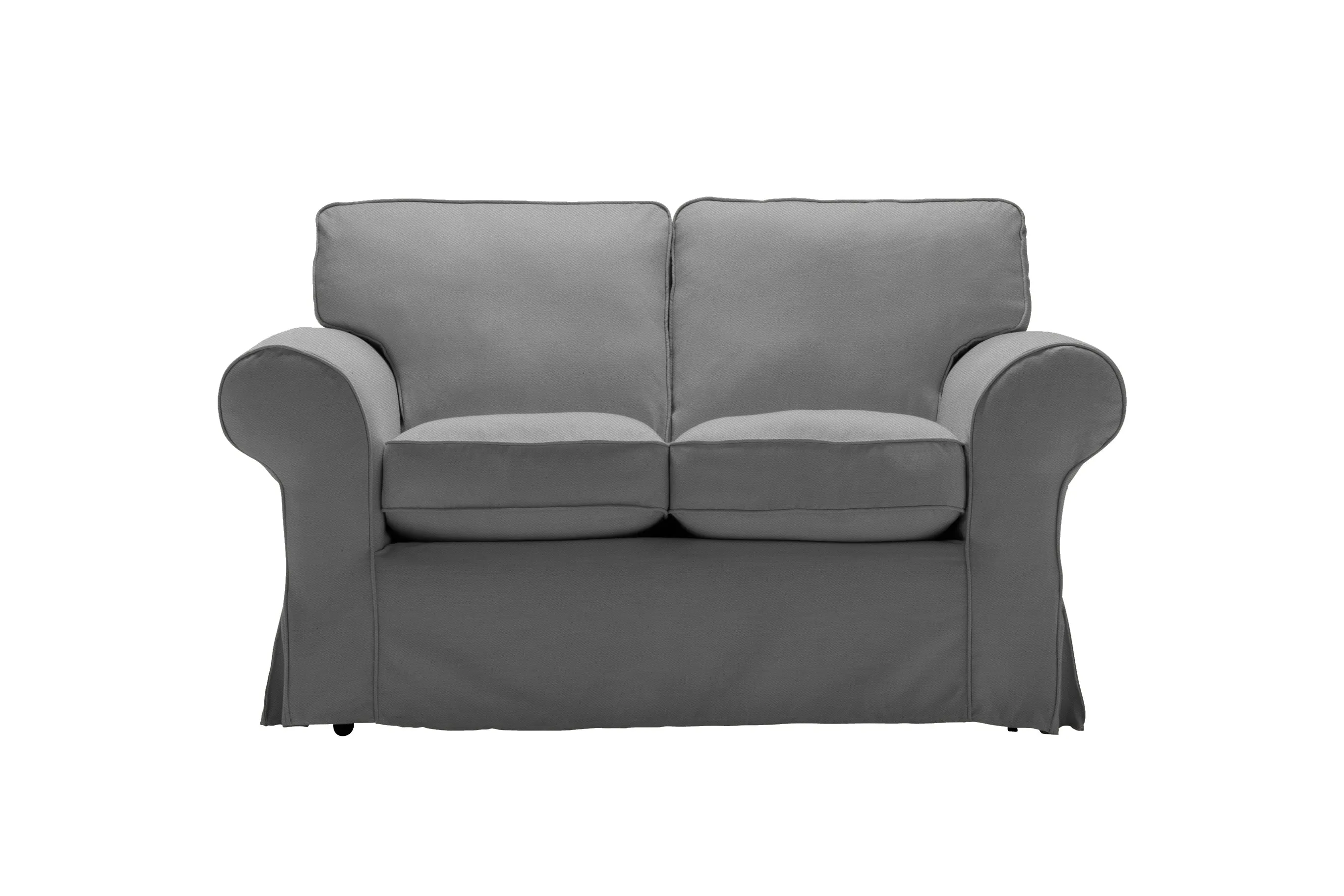 Newport | 2 Seater Extra Loose Cover | Miami Charcoal