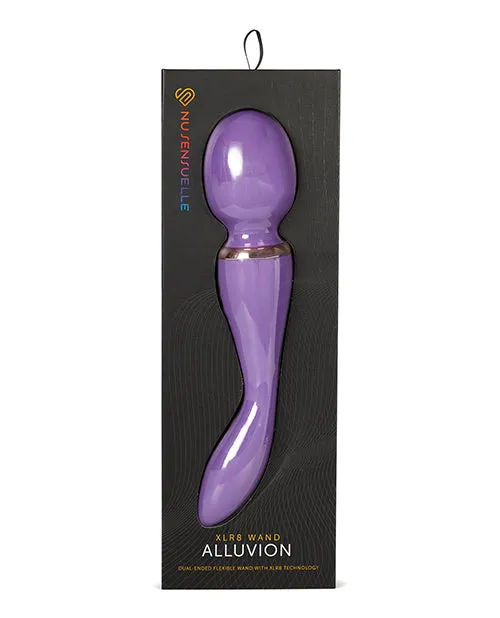 Nu Sensuelle Alluvion XLR8 Bendable Wand - Purple