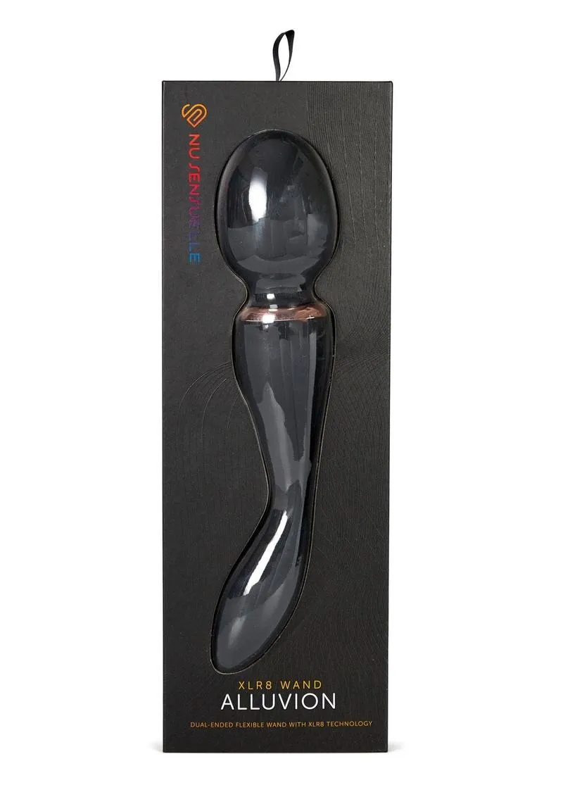 Nu Sensuelle Xlr8 Alluvion Silicone Rechargeable Wand Massager