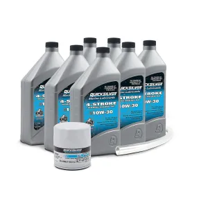 Oil Change Kit, 10W-30, Mercury V6/V8 4-Stroke Engines