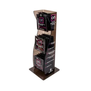 On Arousal Oil  Original 40 Piece Single Use Ampoule Tower Display - Black