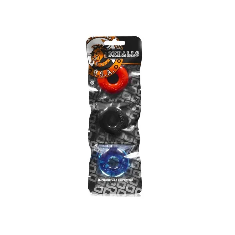 OxBalls Ringer 3-Pack Cock Rings