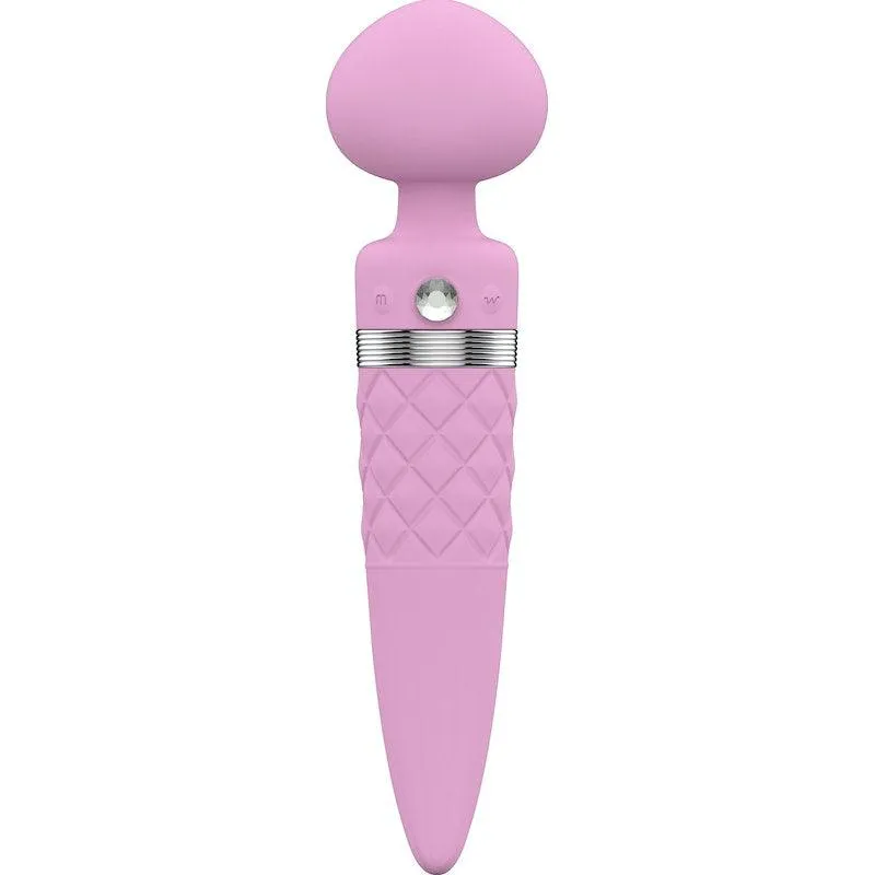 Pillow Talk Sultry Dual Ended Warming Massager Pink