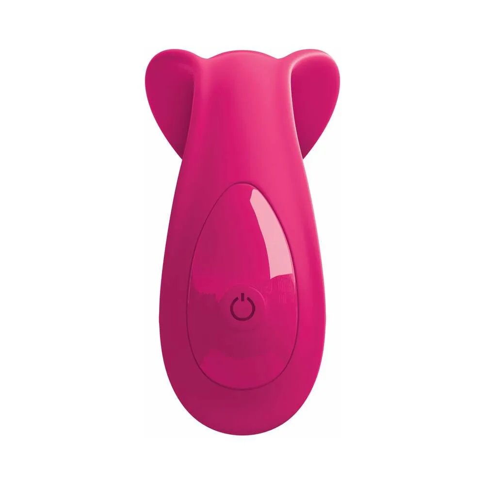 Pipedream 3Some Double Ecstasy Dual Stimulation Silicone Vibrator Red