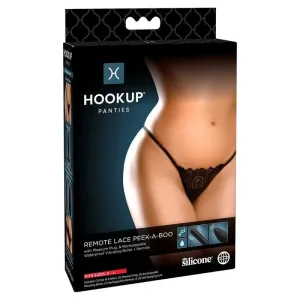 Pipedream Products Hookup Panties Remote Lace Peek-a-Boo