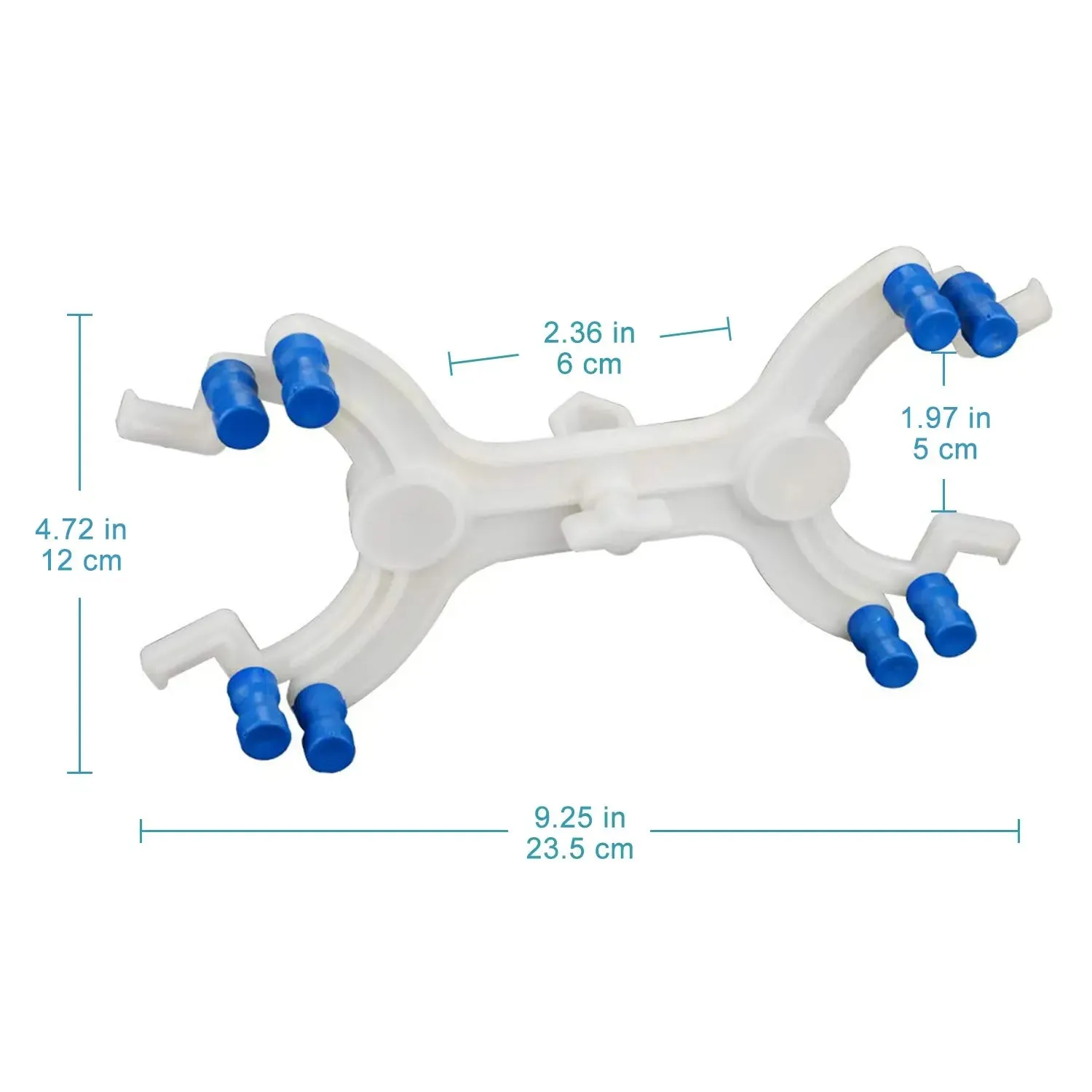 Plastic Double Burette Clamp