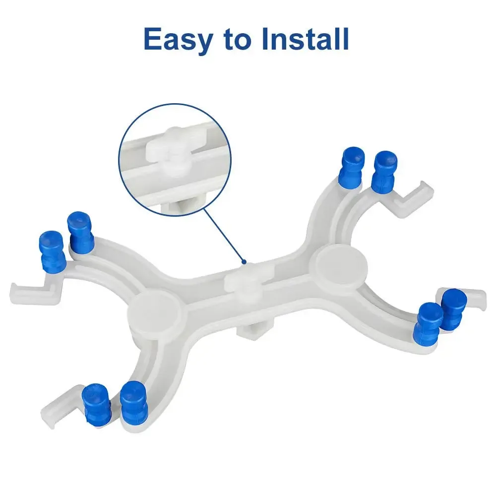 Plastic Double Burette Clamp