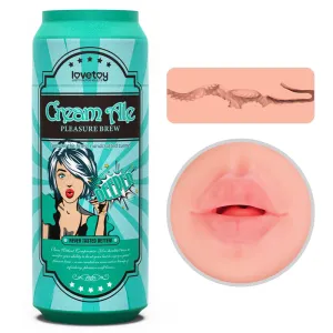 Pleasure Brew Masturbator Pocket Pussy -Cream Ale