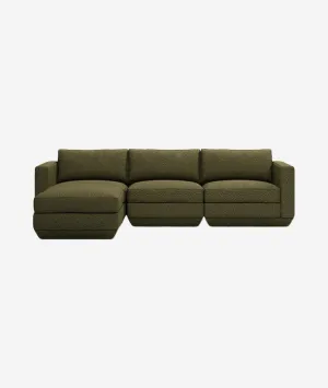 Podium Modular 4-PC Sectional - More Options