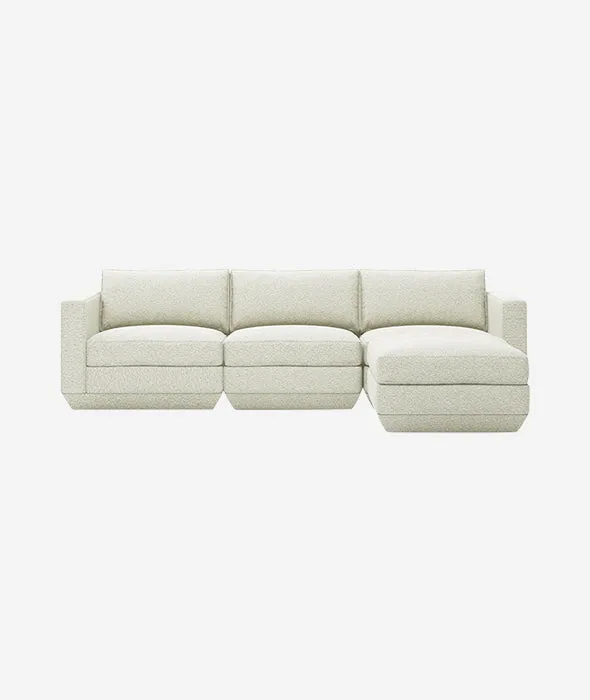 Podium Modular 4-PC Sectional - More Options