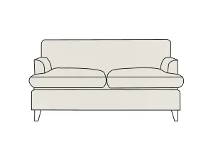 Positano | 2 Seater Extra Loose Cover | Capri Dove