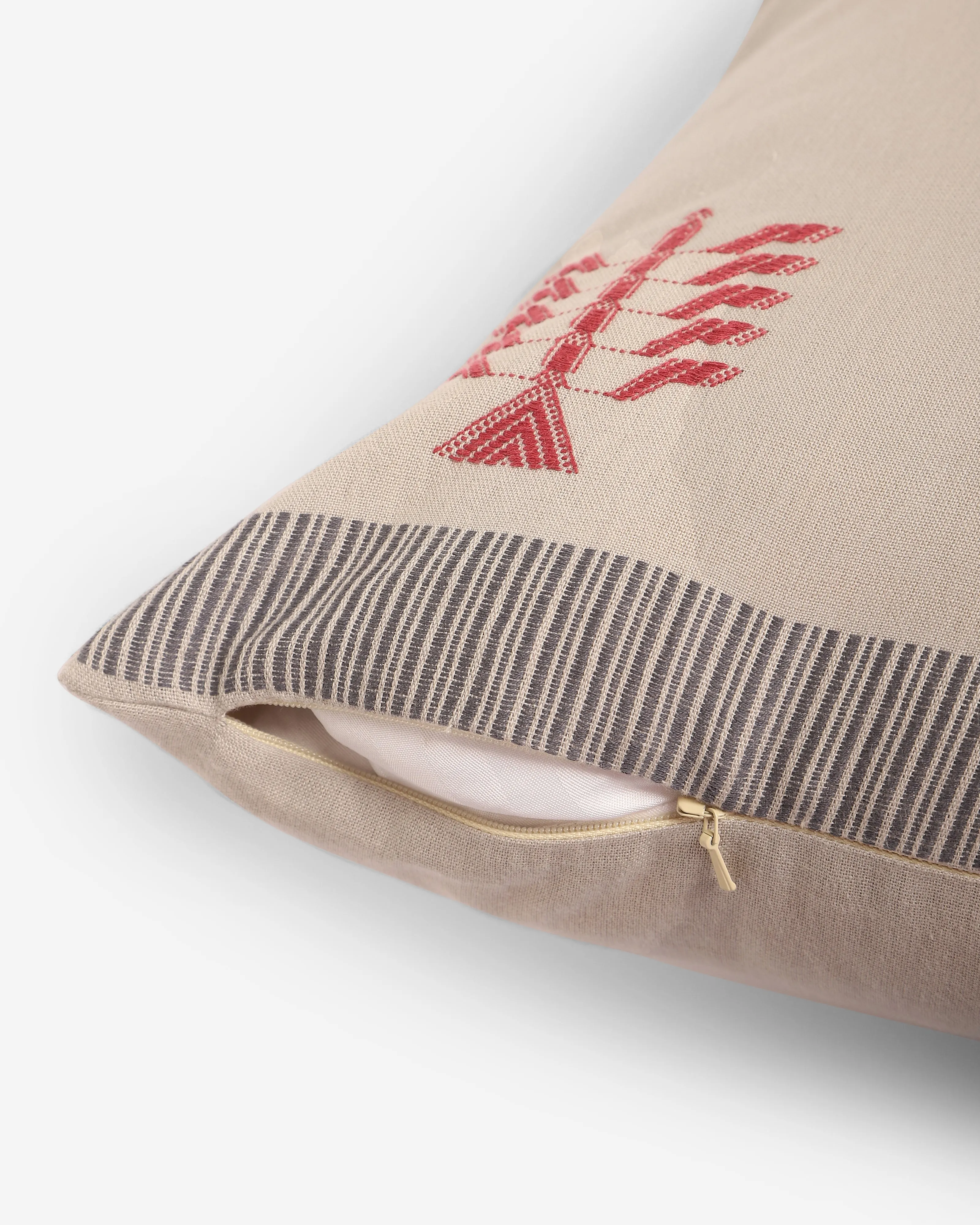 Pushpagiri Extra Weft Cotton Cushion Cover