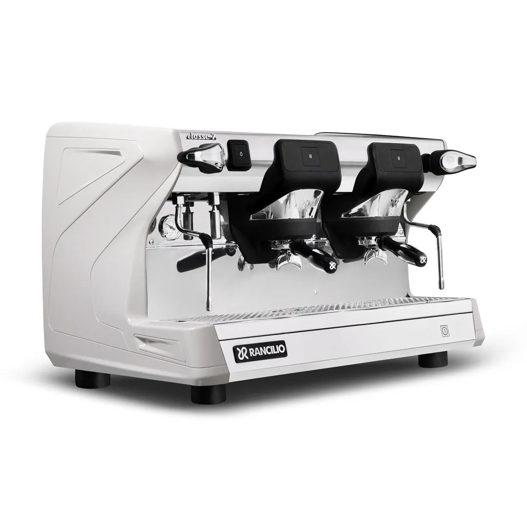 Rancilio Classe 7 S 2 Group Semi-Automatic Espresso Machine - Ice White