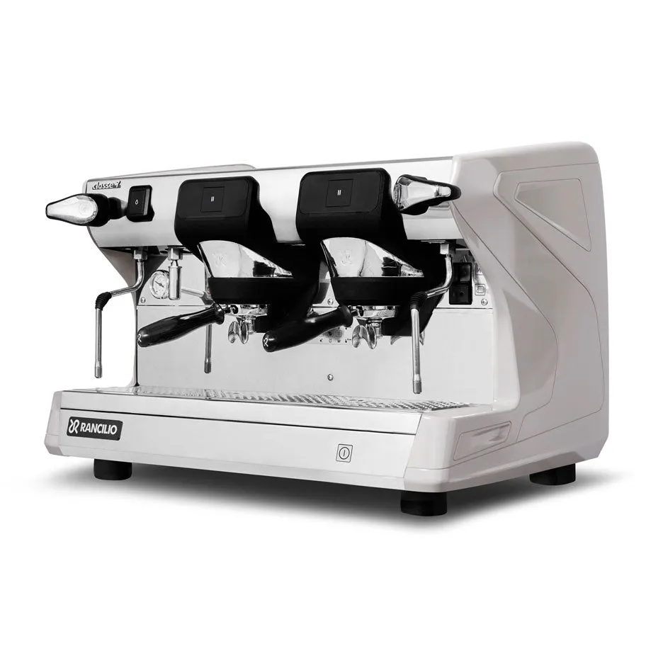 Rancilio Classe 7 S 2 Group Semi-Automatic Espresso Machine - Ice White