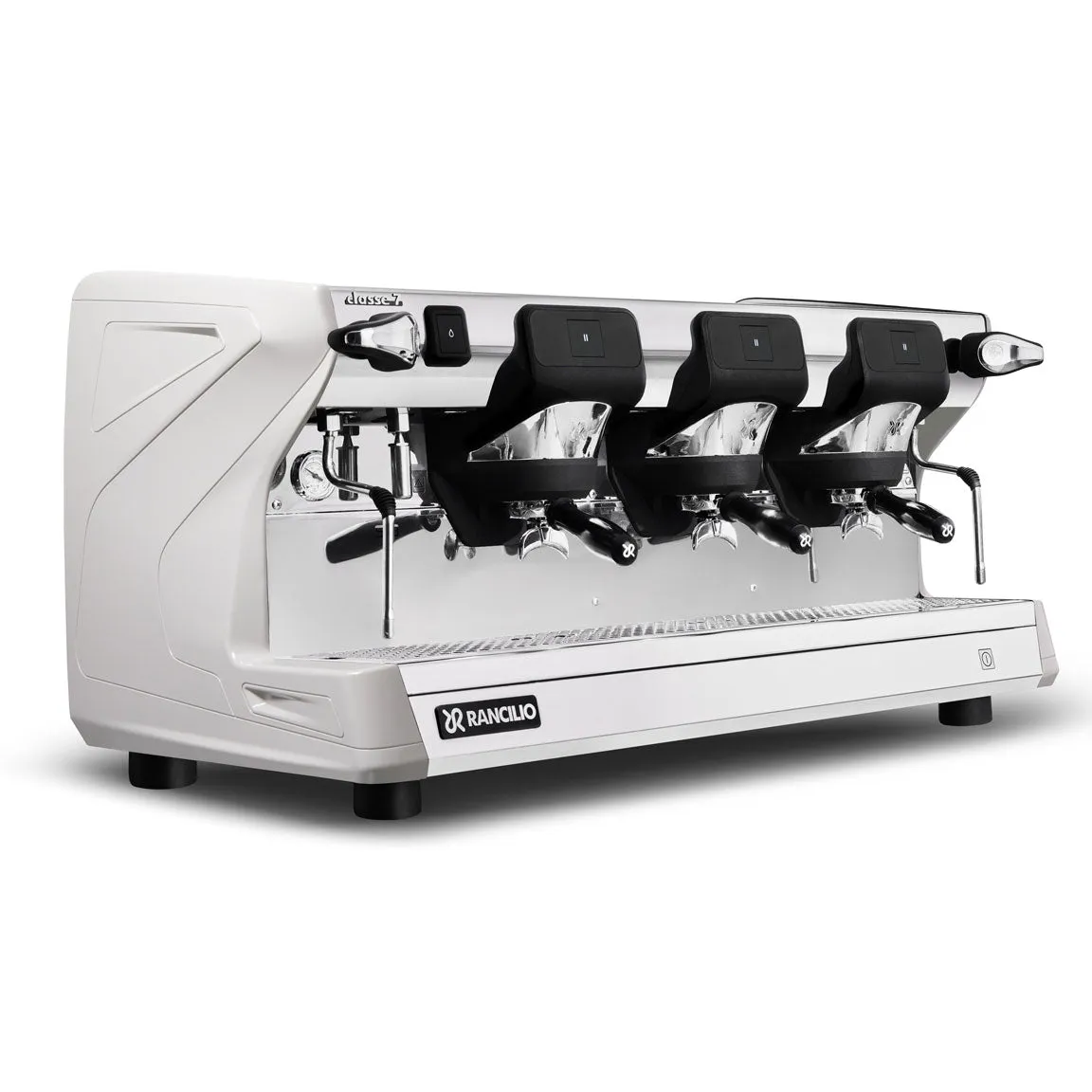 Rancilio Classe 7 S 3 Group Semi-Automatic Espresso Machine - Ice White