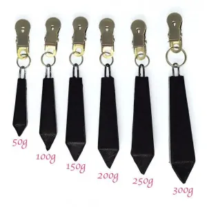 Rimba Stainless Steel Long Nipple Clamps with 150g Weights