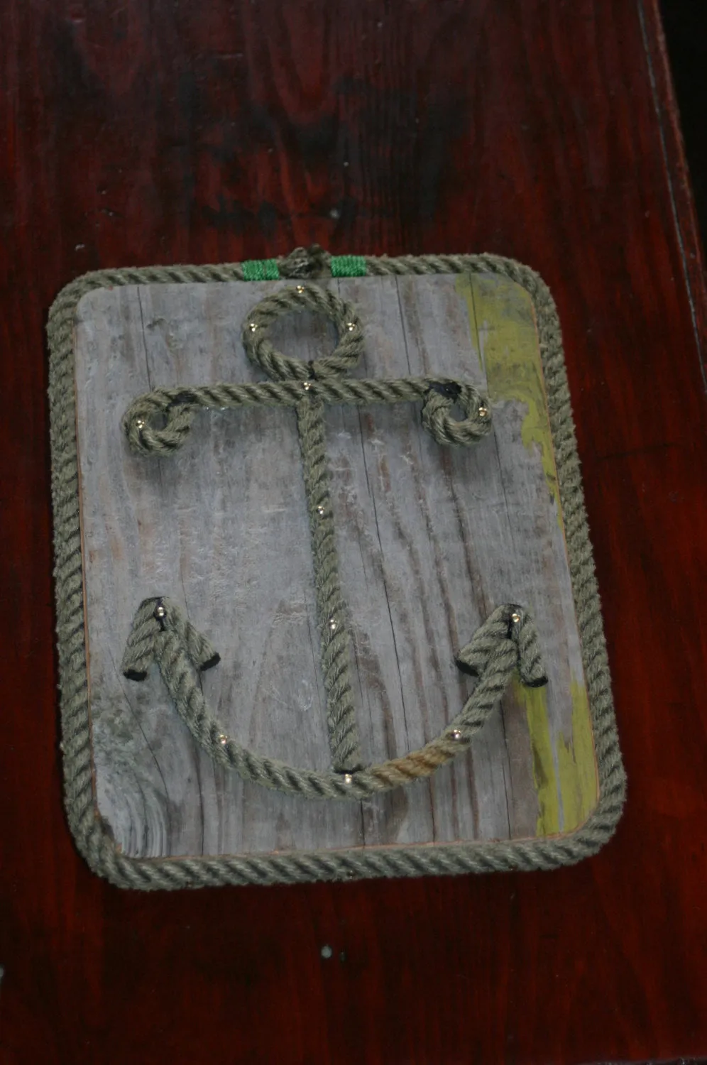 Rope Anchor Wall Hanging