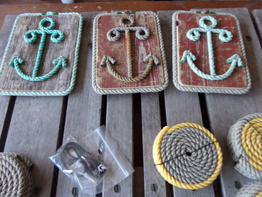 Rope Anchor Wall Hanging