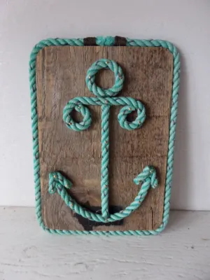 Rope Anchor Wall Hanging