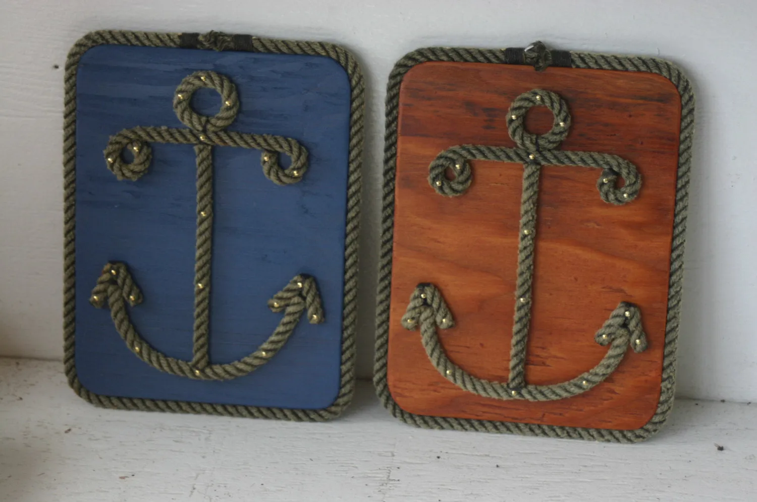 Rope Anchor Wall Hanging