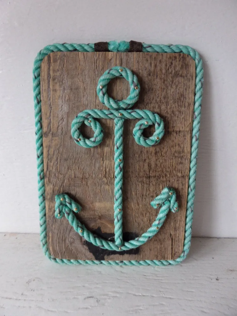 Rope Anchor Wall Hanging