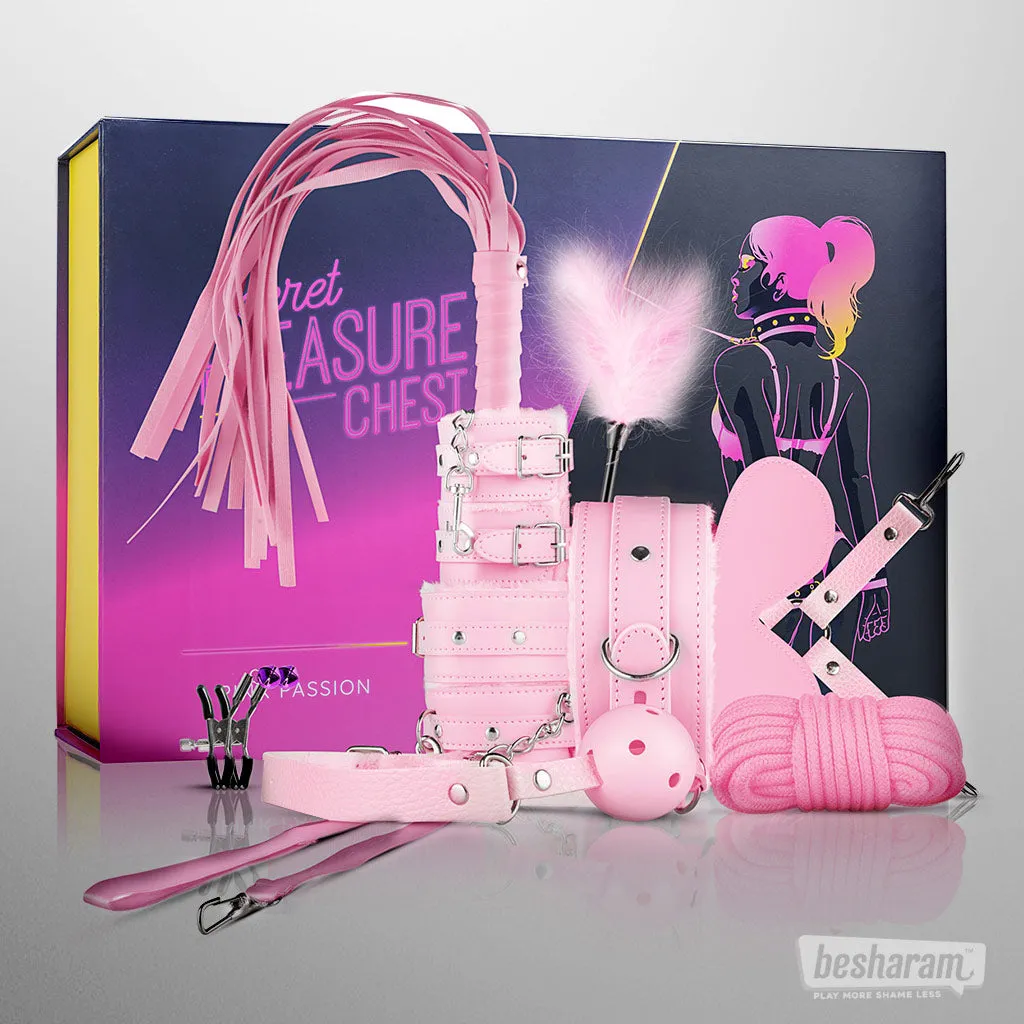 Secret Pleasure Chest Pink Pleasure BDSM Set