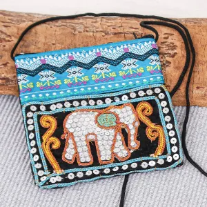 Small Handcrafted Sling from Thailand - Elephant Chic | NOVICA